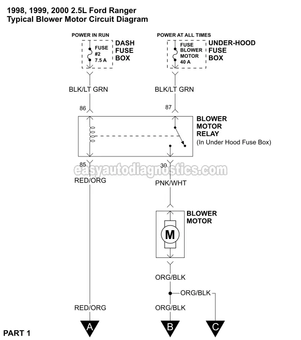 2000 Ford Ranger Dash Wiring Diagram Wiring Diagram