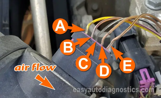 4 Pin Mass Air Flow Sensor Wiring Diagram from easyautodiagnostics.com