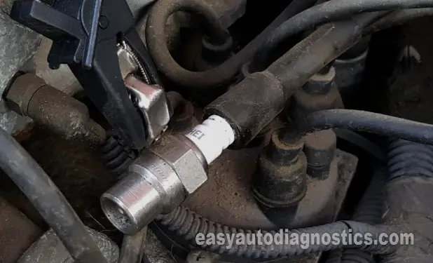 Testing The Spark Plug Wires For Spark. How To Test The Ignition Coil (1988, 1989, 1990 2.5L SOHC Dodge Dakota Pickup)